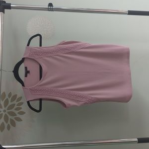 Fuchsia tank top business casual banana Republic small top